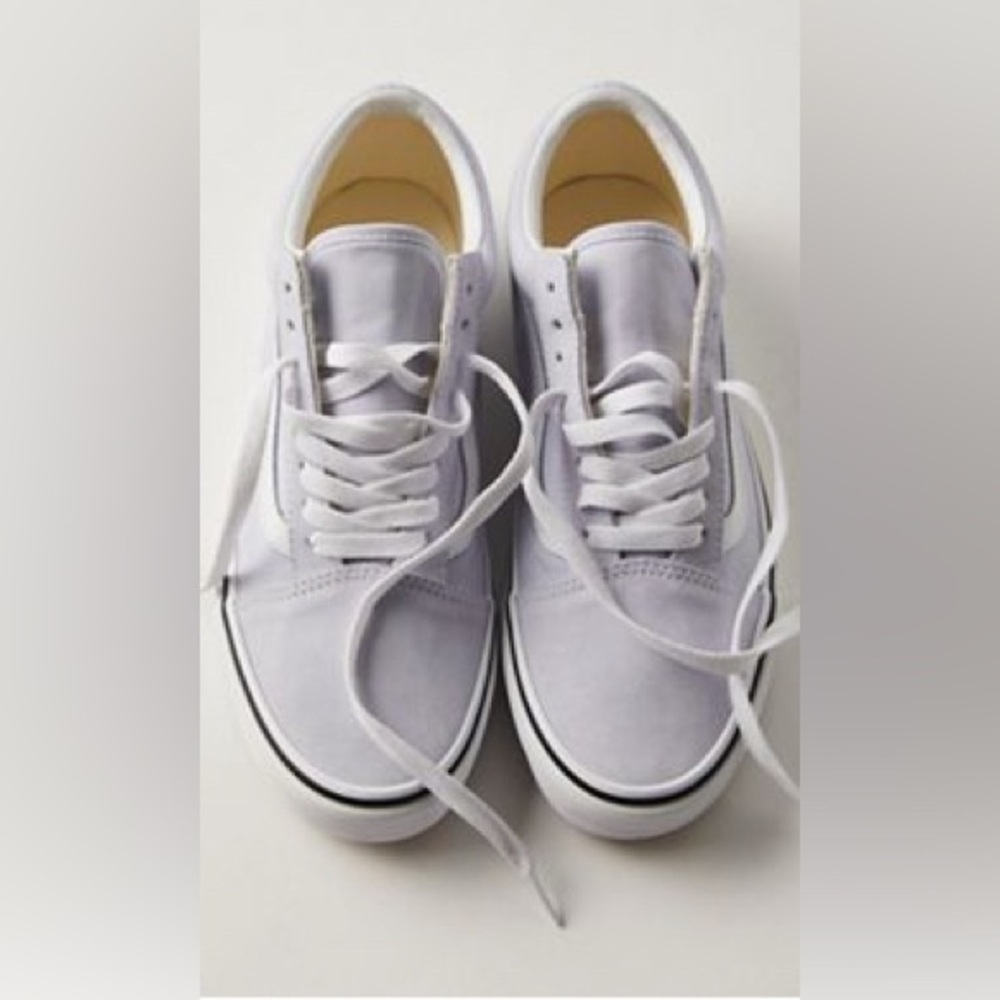 Vans UA Old Skool Trainers in Halogen Blue Size 7 NIB